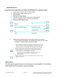 Instructions for Form DC6:8.8 Answer and Counterclaim to Complaint for Paternity, Custody, Parenting Time, and Child Support - Nebraska, Page 5