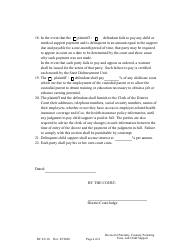 Form DC6:8.10 Decree for Paternity, Custody, Parenting Time, and Child Support - Nebraska, Page 4