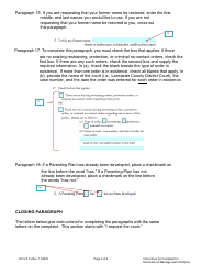 Instructions for Form DC6:5.1 Complaint for Dissolution of Marriage (With Child(Ren)) - Nebraska, Page 4