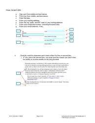 Instructions for Form DC6:14.5 Complaint for Modification of Child Support (Increase) - Nebraska, Page 3