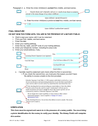 Instructions for Form DC6:11.3 Consent for the Name Change of a Minor Child - Nebraska, Page 2