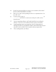 Form DC6:6B Instructions for Your Divorce Hearing With Children - Service by Publication - Nebraska, Page 3