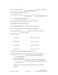 Form DC6:5 Instructions for Your Divorce Hearing (With Child(Ren)) - Nebraska, Page 2