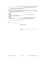 Form DC6:5.24 Order Child Support Contempt - Nebraska, Page 4