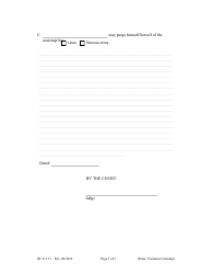 Form DC6:5.31 Order - Visitation Contempt - Nebraska, Page 3