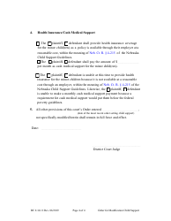 Form DC6:14.12 Order for Modification (Child Support) - Nebraska, Page 4