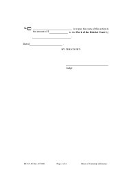 Form DC6:5.45 Order of Contempt (Alimony) - Nebraska, Page 4