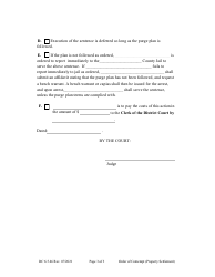 Form DC6:5.46 Order of Contempt (Property Settlement) - Nebraska, Page 3