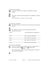 Form DC6:5.8 Temporary Child Information Affidavit - Nebraska, Page 3