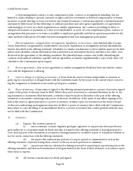 Form 1-A (SEC Form 0486) Regulation a Offering Statement Under the Securities Act of 1933, Page 28