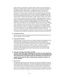 Metrc Application Programming Interface Confidentiality &amp; User Agreement - Michigan, Page 13