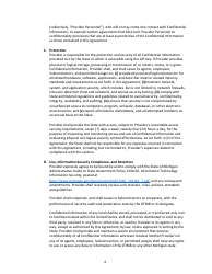 Metrc Application Programming Interface Confidentiality &amp; User Agreement - Michigan, Page 6