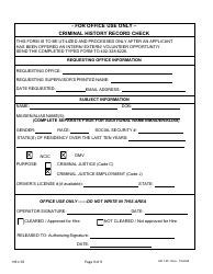 Form HR1:35 Application for Internship, Externship or Volunteer Opportunity - Nebraska, Page 9