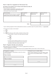 Form DT-INDIVIDUAL SPAIN Application for Relief at Source From UK Income Tax and Claim for Repayment of UK Income Tax - United Kingdom, Page 5