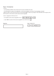 Form DT-INDIVIDUAL SPAIN Application for Relief at Source From UK Income Tax and Claim for Repayment of UK Income Tax - United Kingdom, Page 6