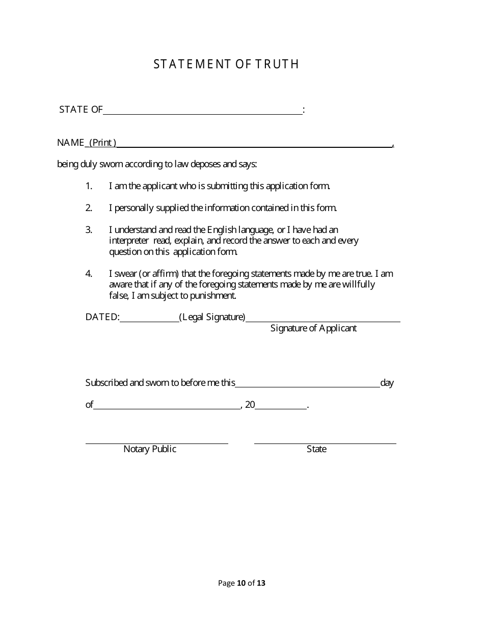 Service Employee Appication - Rhode Island, Page 10