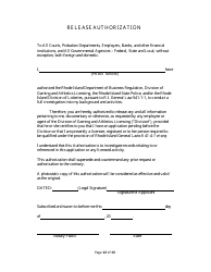 Service Employee Appication - Rhode Island, Page 12