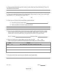 Service Employee Appication - Rhode Island, Page 4