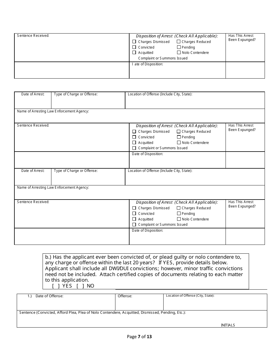 Service Employee Appication - Rhode Island, Page 7