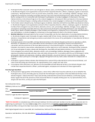 DNR Form 542-0638 Invitational League and State Championships Consent &amp; Waiver Form - Iowa National Archery in the Schools Program (Nasp) - Iowa, Page 2