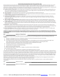 DNR Form 542-0089 Iowa Big Game Records - Official Scoring System for Iowa Big Game Trophies - Non-typical Whitetail Deer - Iowa, Page 2
