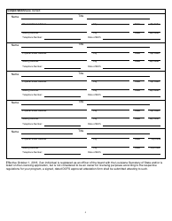 Form CCL25R Application for License to Operate a Residential Home, Child Placing Agency, Maternity Home, or Juvenile Detention Facility - Louisiana, Page 4