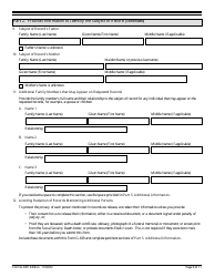 USCIS Form G-639 Freedom of Information/Privacy Act Request, Page 6