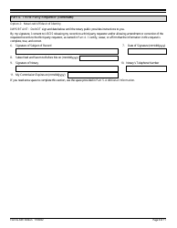 USCIS Form G-639 Freedom of Information/Privacy Act Request, Page 9
