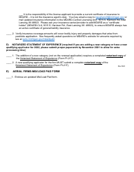 Pesticide Applicator&#039;s Business License Checklist - Michigan, Page 2