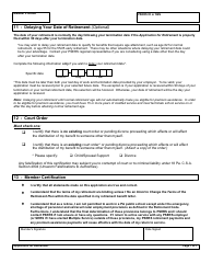 Form PSRS-8 Application for Retirement - Pennsylvania, Page 9