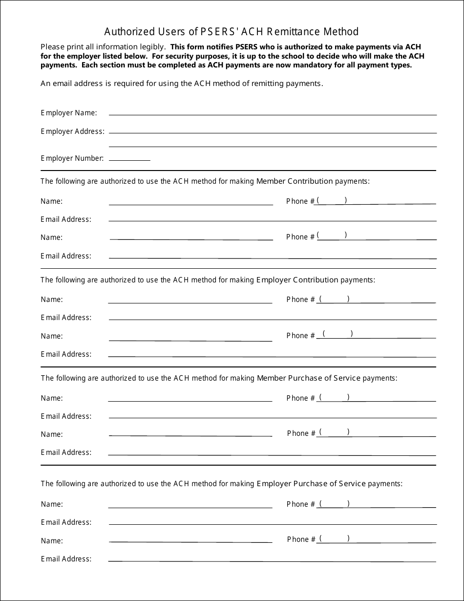 Form PSRS-610 - Fill Out, Sign Online and Download Printable PDF ...