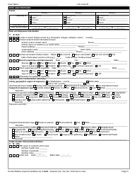 Form DOH210-060 Reporting Form - Human Rabies - Washington, Page 3