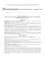 Form 57 Nebraska Application for Cash Device License - Nebraska, Page 2