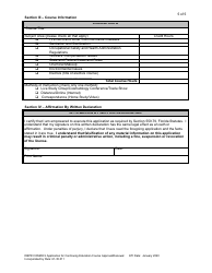Form DBPR COSMO9 Application for Continuing Education Course Approval or Renewal - Florida, Page 5