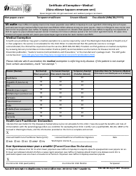 DOH Form 348-106 Certificate of Exemption - Washington (English/Chuukese), Page 2