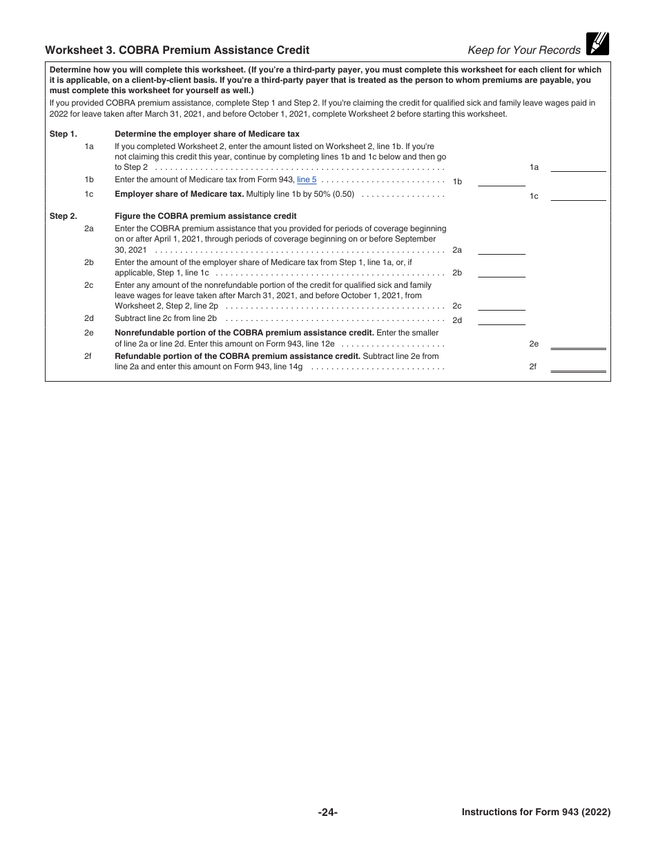 Instructions for IRS Form 943 Employers Annual Federal Tax Return for Agricultural Employees, Page 24