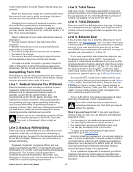 Instructions for IRS Form 945 Annual Return of Withheld Federal Income Tax, Page 5