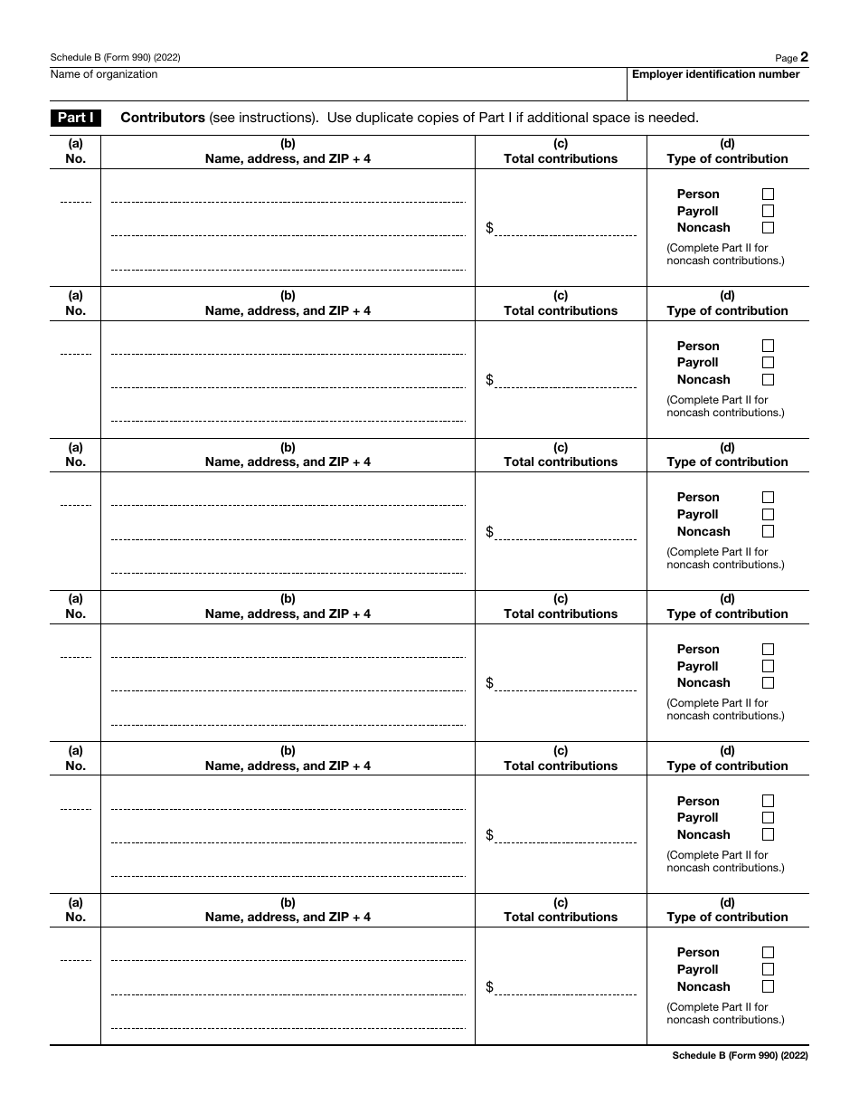 irs-form-990-schedule-b-2022-fill-out-sign-online-and-download