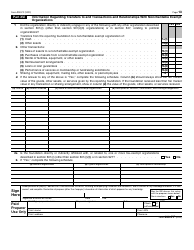 IRS Form 990-PF Return of Private Foundation or Section 4947(A)(1) Trust Treated as Private Foundation, Page 13