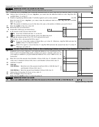 IRS Form 1040 Schedule 8812 Credits for Qualifying Children and Other Dependents, Page 2