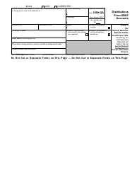 Document preview: IRS Form 1099-QA Distributions From Able Accounts