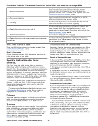 Instructions for IRS Form 1099-SA, 5498-SA, Page 3