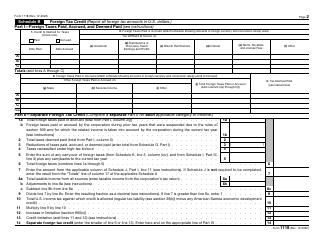 IRS Form 1118 Foreign Tax Credit - Corporations, Page 2