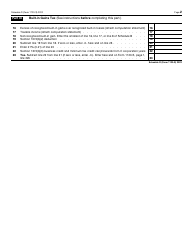 IRS Form 1120-S Schedule D Capital Gains and Losses and Built-In Gains, Page 2