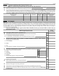 IRS Form 2555 Foreign Earned Income, Page 2