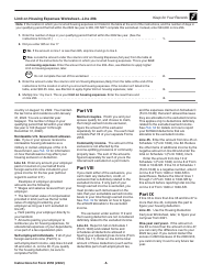 Instructions for IRS Form 2555 Foreign Earned Income, Page 5