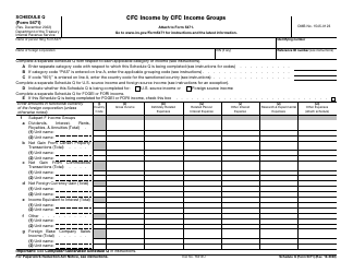 IRS Form 5471 Schedule Q Download Fillable PDF or Fill Online Cfc ...