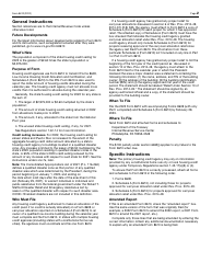 IRS Form 8610 Annual Low-Income Housing Credit Agencies Report, Page 2