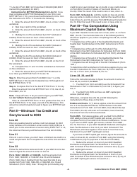 Instructions for IRS Form 8801 Credit for Prior Year Minimum Tax - Individuals, Estates, and Trusts, Page 4