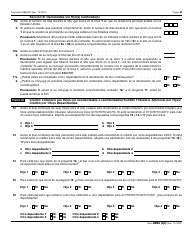 IRS Formulario 8862(SP) Informacion Para Reclamar Ciertos Creditos Despues De Haber Sido Denegados (Spanish), Page 2
